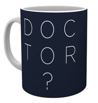 Cover for Doctor Who · Doctor Who Type (Mug) (Mug) [White edition] (2020)