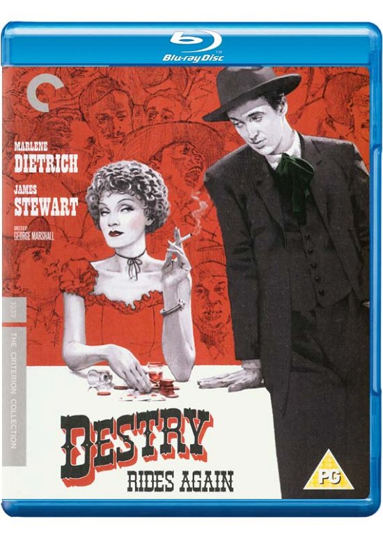 Cover for Destry Rides Again (Blu-ray) (2020)