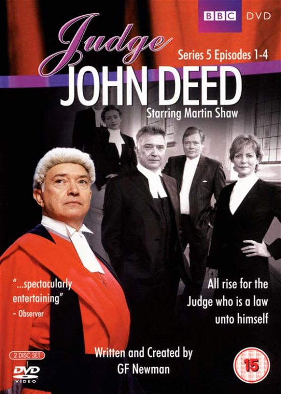 Cover for Judge John Deed -series 5 (DVD) (2010)