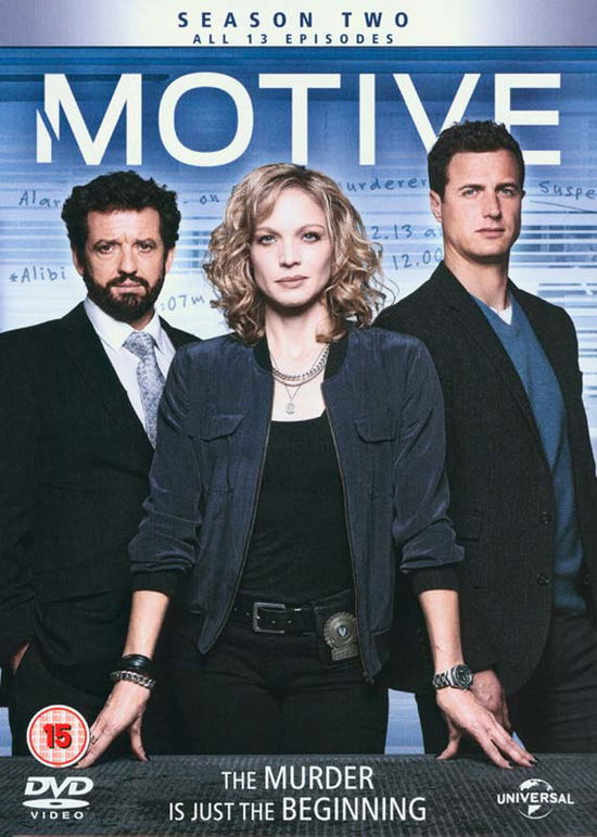 Motive Season 2 - Motive: Season 2 [DVD] - Elokuva - Universal Pictures - 5053083038038 - maanantai 18. toukokuuta 2015