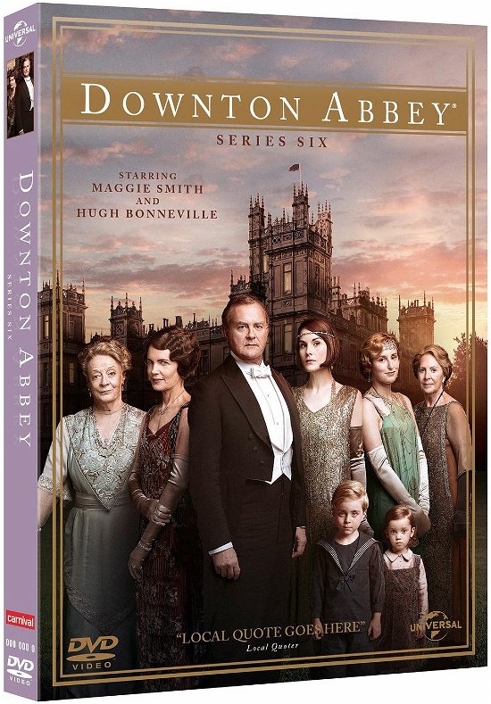 Downton Abbey - Stagione 06 (4 - Downton Abbey - Stagione 06 (4 - Elokuva - UNIVERSAL PICTURES - 5053083096038 - tiistai 6. joulukuuta 2016