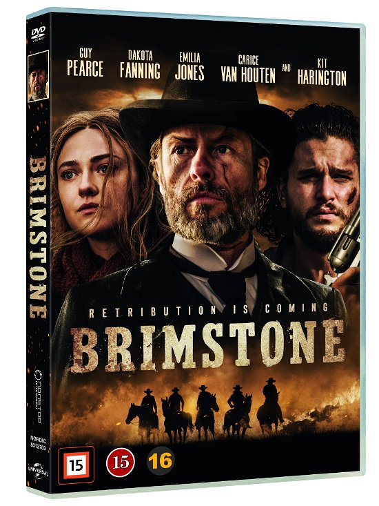 Cover for Brimstone (DVD) (2017)