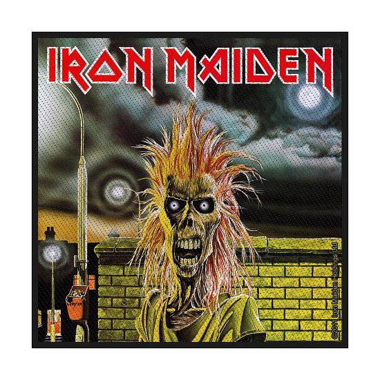 Iron Maiden Standard Woven Patch: Iron Maiden (Retail Pack) - Iron Maiden - Fanituote - PHD - 5055339728038 - maanantai 19. elokuuta 2019
