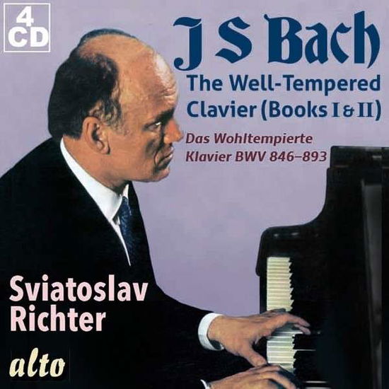 J S Bach: The Well-Tempered Clavier 48 Preludes & Fugues - Sviatoslav Richter - Música - ALTO CLASSICS - 5055354440038 - 7 de novembro de 2014