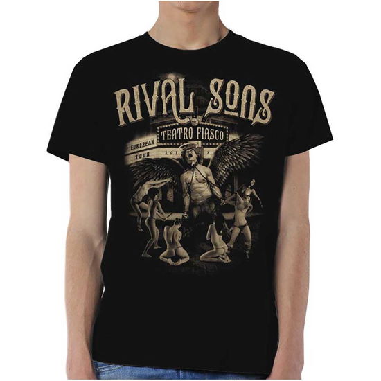 Rival Sons Unisex T-Shirt: Teatro Fiasco - Rival Sons - Mercancía -  - 5056170647038 - 