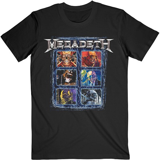 Cover for Megadeth · Megadeth Unisex T-Shirt: Vic Head Grip (T-shirt) [size S] [Black - Unisex edition]