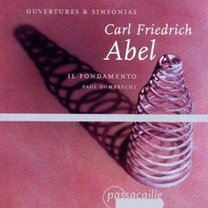 Cover for Abel / Dombrecht / Il Fondamento · Overtures &amp; Sinfonias (CD) (2002)