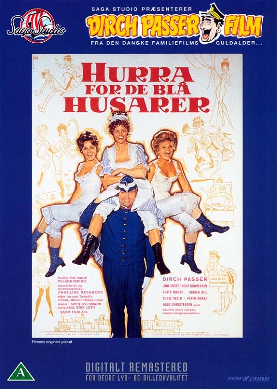Cover for Hurra for De Blå Husarer (-) · Hurra for de blå husarer (1970) [DVD] (DVD) (2024)