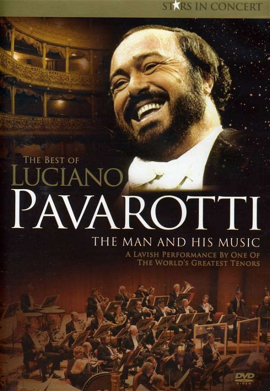 Cover for Luciano Pavarotti · Stars in Concert - the Man and (DVD) (2009)