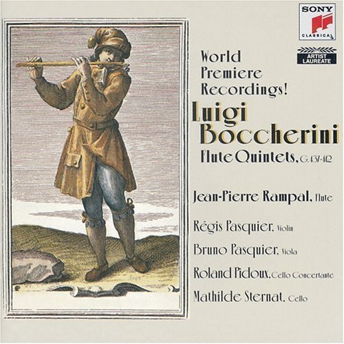 Cover for Boccherini / Guidetti / Nuovo Quartetto Italiano · Flute Quintets (CD) (2005)