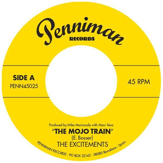Cover for The Excitements · Mojo Train (LP) (2023)