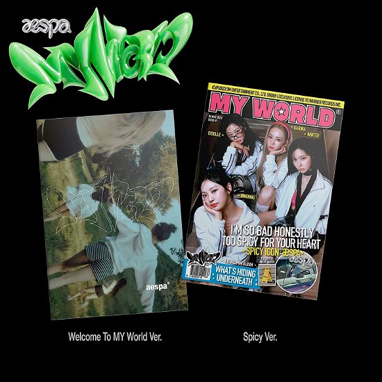Cover for Aespa · My World [Giselle Cover] (CD) [Cd Zine edition] (2023)