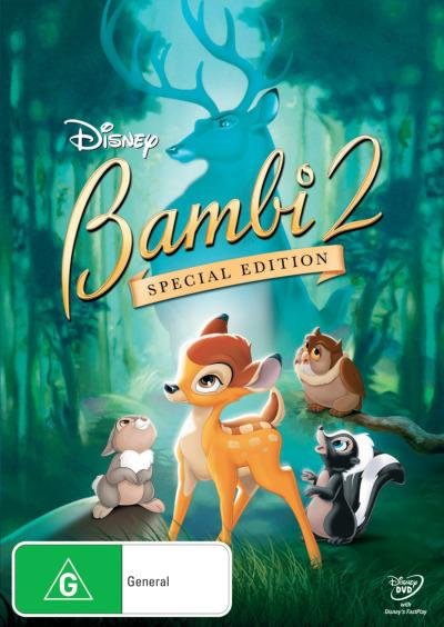 Bambi 2 - Movie - Elokuva -  - 9398522061038 - 