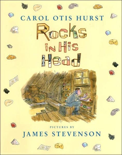 Cover for Carol Otis Hurst · Rocks in His Head (Hardcover bog) [1st edition] (2001)