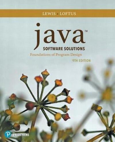 Cover for John Lewis · Java Software Solutions Plus MyProgrammingLab with Pearson EText -- Access Card Package (Bog) (2017)