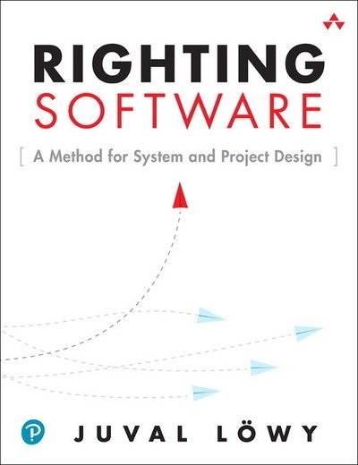 Cover for Juval Lowy · Righting Software (Pocketbok) (2020)