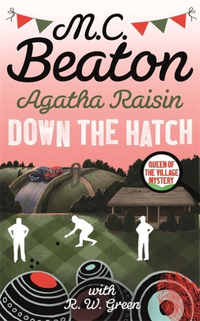 Cover for M.C. Beaton · Agatha Raisin in Down the Hatch (Hardcover Book) (2021)