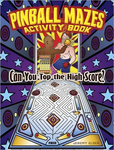 Cover for Elder · Pinball Mazes Activity Book - Dover Children's Activity Books (Paperback Book) [Green edition] (2012)