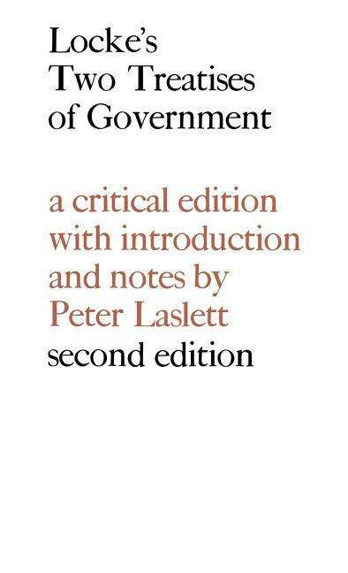 Locke: Two Treatises of Government - John Locke - Libros - Cambridge University Press - 9780521069038 - 2 de noviembre de 1967