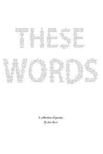 Cover for Jon Michael Ryce · These Words (Paperback Book) (2018)