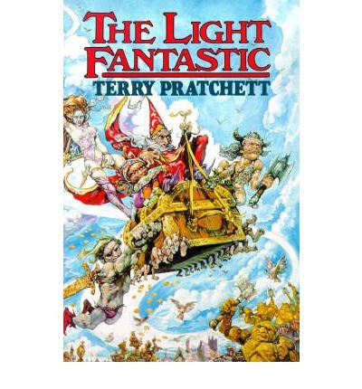 Cover for Terry Pratchett · The Light Fantastic (Hardcover bog) (1986)