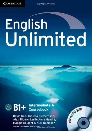Cover for David Rea · English Unlimited Intermediate A Combo with DVD-ROMs (2) - English Unlimited (Book) (2013)