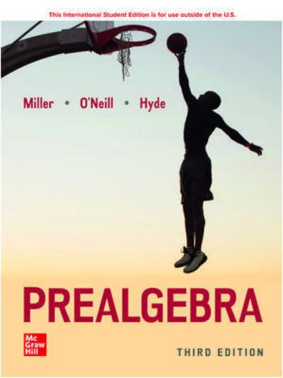 Cover for Julie Miller · ISE Prealgebra (Paperback Book) (2019)