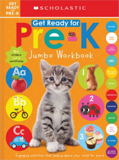 Get Ready for Pre-K Jumbo Workbook - Scholastic - Boeken - Scholastic, Incorporated - 9781339010038 - 7 mei 2024