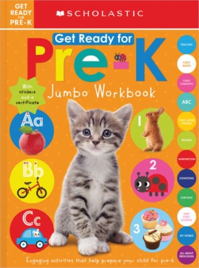 Cover for Scholastic · Get Ready for Pre-K Jumbo Workbook (Bog) (2024)