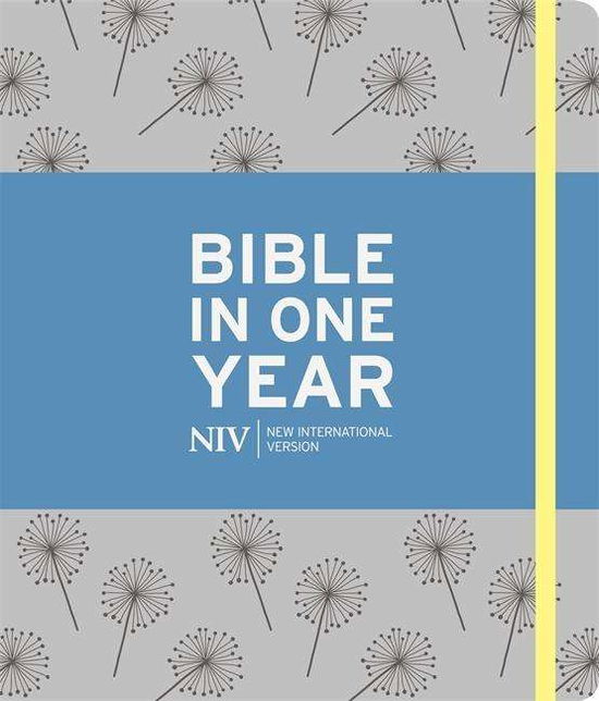 Cover for New International Version · NIV Journalling Bible in One Year: Grey (Gebundenes Buch) (2018)