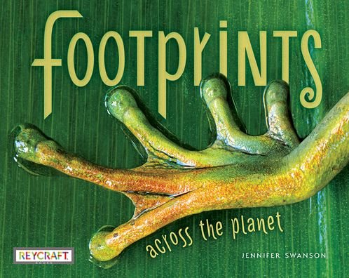 Cover for Jennifer Swanson · Footprints Across the Planet (Hardcover Book) (2022)