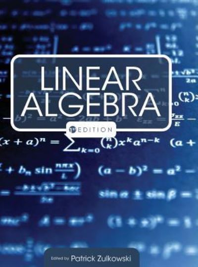 Cover for Patrick Zulkowski · Linear Algebra (Hardcover Book) (2017)