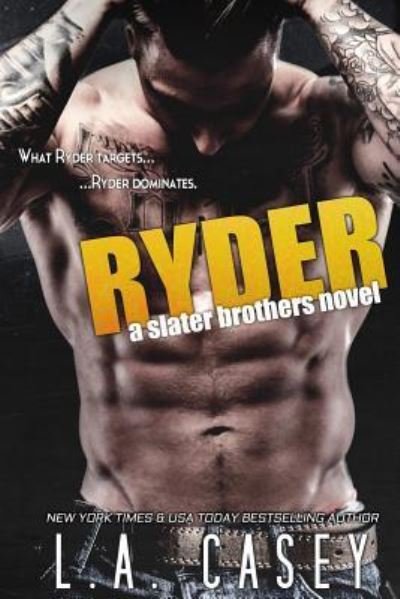 Cover for L a Casey · Ryder (Pocketbok) (2016)
