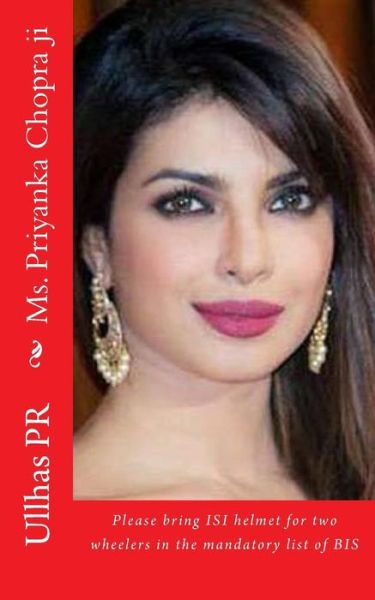 Cover for Ullhas Pr · Ms. Priyanka Chopra ji (Paperback Book) (2017)