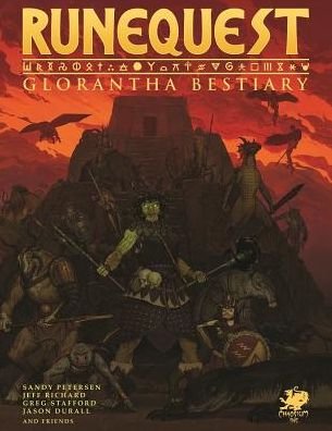 Cover for Stafford Greg · Runequest Bestiary (Hardcover Book) (2019)