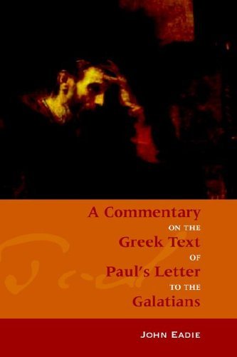 Cover for John Eadie · Commentary on Galatians (Paperback Book) (2005)