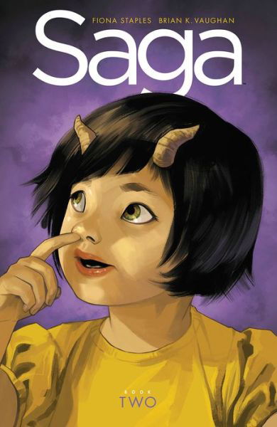 Cover for Brian K Vaughan · Saga Book Two (Inbunden Bok) (2017)