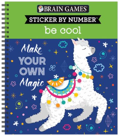 Sticker by Number Be Cool - Publications International Ltd - Książki - Publications International, Limited - 9781645582038 - 1 czerwca 2020