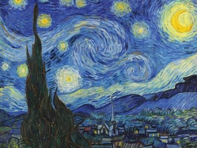 Cover for Vincent Van Gogh · Van Gogh Starry Night 500-Piece Puzzle (N/A) (2021)