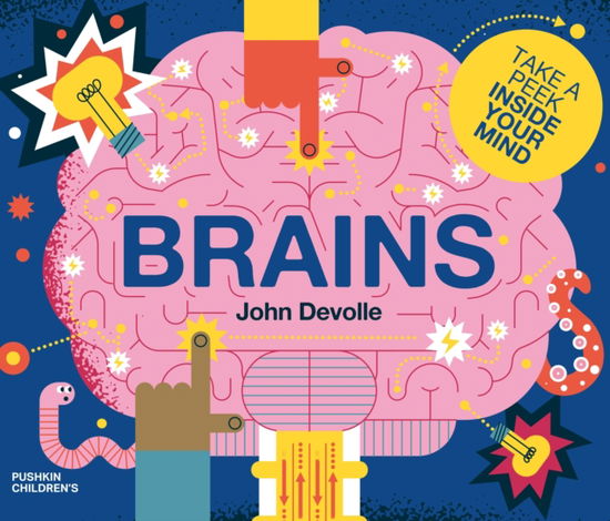 Cover for John Devolle · Brains - Big Science for Little Minds (Hardcover Book) (2023)