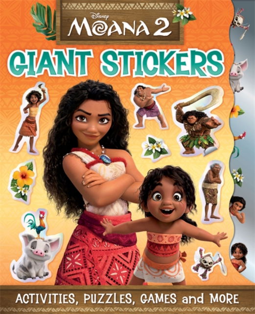 Cover for Walt Disney · Disney Moana 2: Giant Stickers (Paperback Book) (2024)