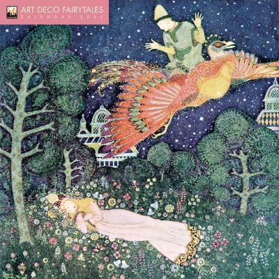 Art Deco Fairytales Wall Calendar 2025 (Art Calendar) (Kalender) [New edition] (2024)