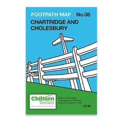 Chiltern Society Footpath Map No. 8 - Chartridge and Cholesbury - Chiltern Society Footpath Maps S. - Nick Moon - Boeken - The Book Castle - 9781906632038 - 1 november 2009
