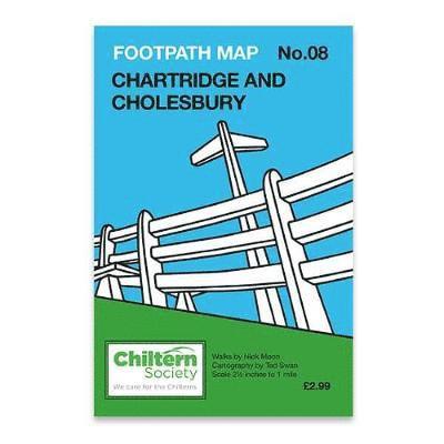 Chiltern Society Footpath Map No. 8 - Chartridge and Cholesbury - Chiltern Society Footpath Maps S. - Nick Moon - Kirjat - The Book Castle - 9781906632038 - sunnuntai 1. marraskuuta 2009