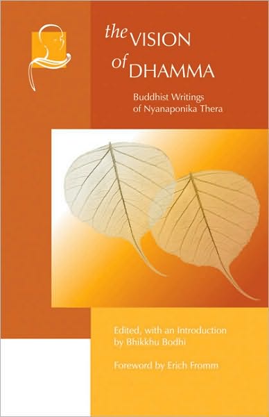 Vision of Dhamma - Bhikkhu Bodhi - Bücher - Pariyatti Press - 9781928706038 - 1. September 2000