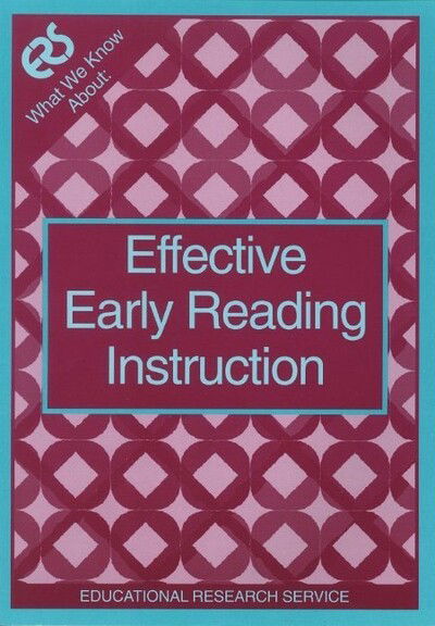 Cover for Elizabeth A Wilson · What We Know About: Effective Early Reading Instruction (Paperback Book) (2002)