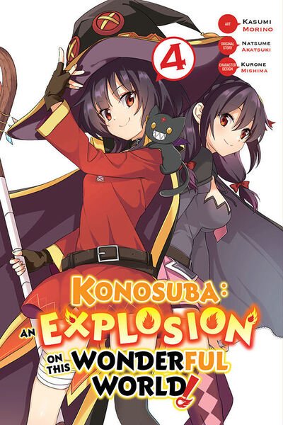 Cover for Natsume Akatsuki · Konosuba: An Explosion on This Wonderful World!, Vol.4 (Pocketbok) (2020)