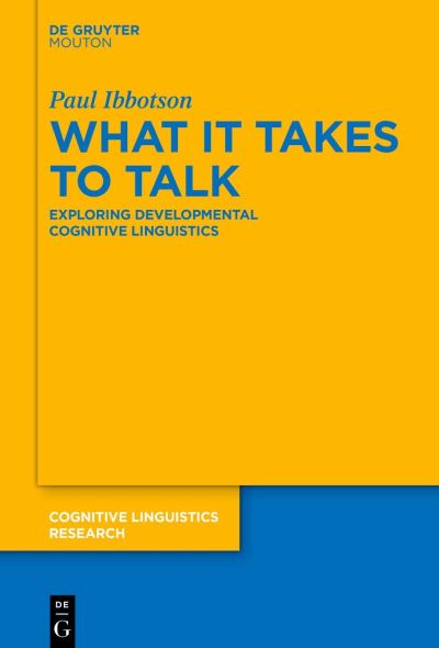 Cover for Paul Ibbotson · What It Takes to Talk (Book) (2022)