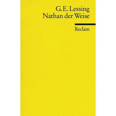 Cover for Gotthold Ephraim Lessing · Nathan Der Weise (Paperback Book) [German edition] (2000)