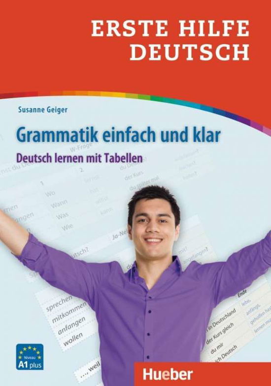 Cover for Susanne Geiger · Erste Hilfe Deutsch - Grammatik einfach und klar (Paperback Book) (2018)